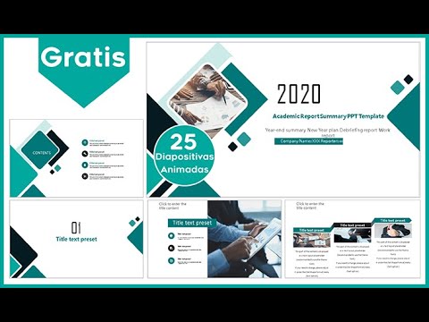 Plantilla Power point para Informes - Plantillas Power Point gratis