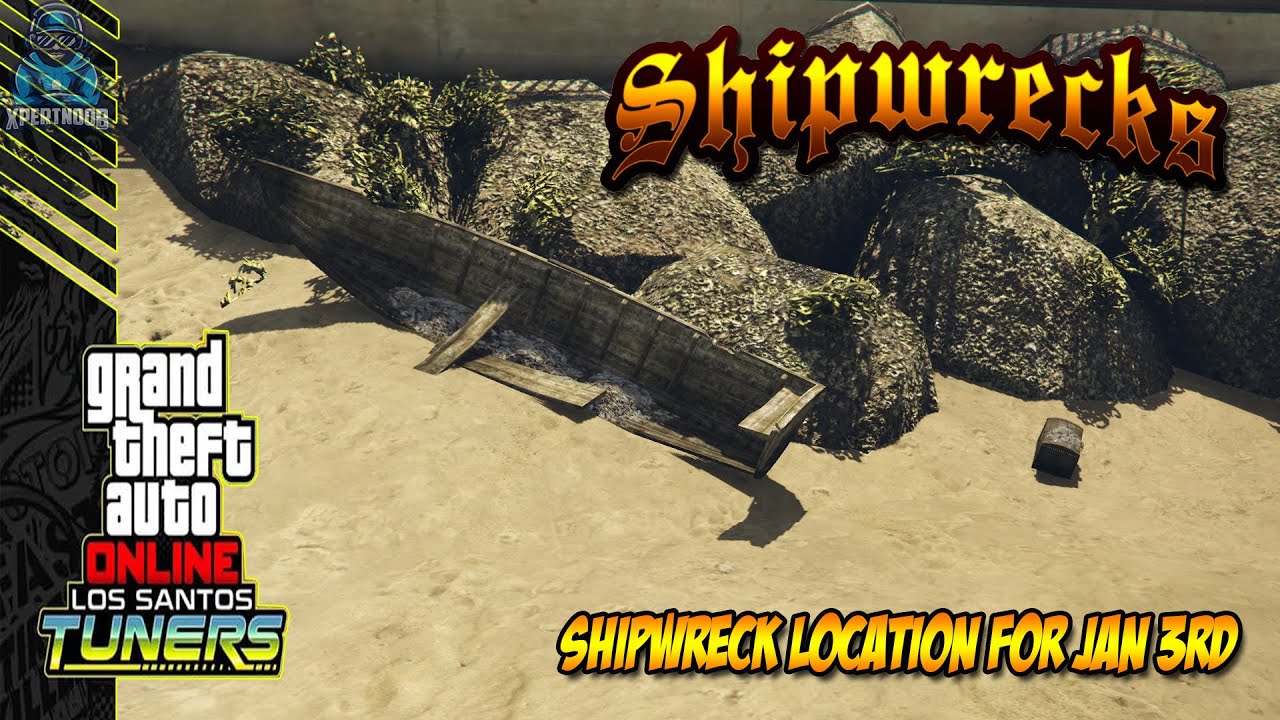 Shipwreck Location For Jan 3rd 2026 GTA Online Los Santos Tuners 