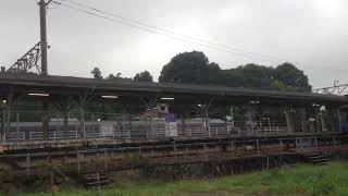 原田駅の風景と列車　ＪＲ九州　２０１５年８月２６日