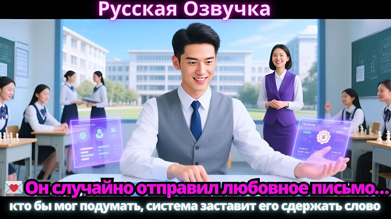 💌 Он случайно отправил любовное письмо… кто бы мог подумать, система заставит его сдержать слово