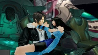 Final Fantasy VIII: Remastered (PS4) Squall And Rinoa's Infamous Ragnarok Scene Being Cute HD 1080p