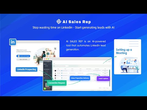 AI SALES REP Lifetime Deal: AI automates LinkedIn lead gen | Oncely