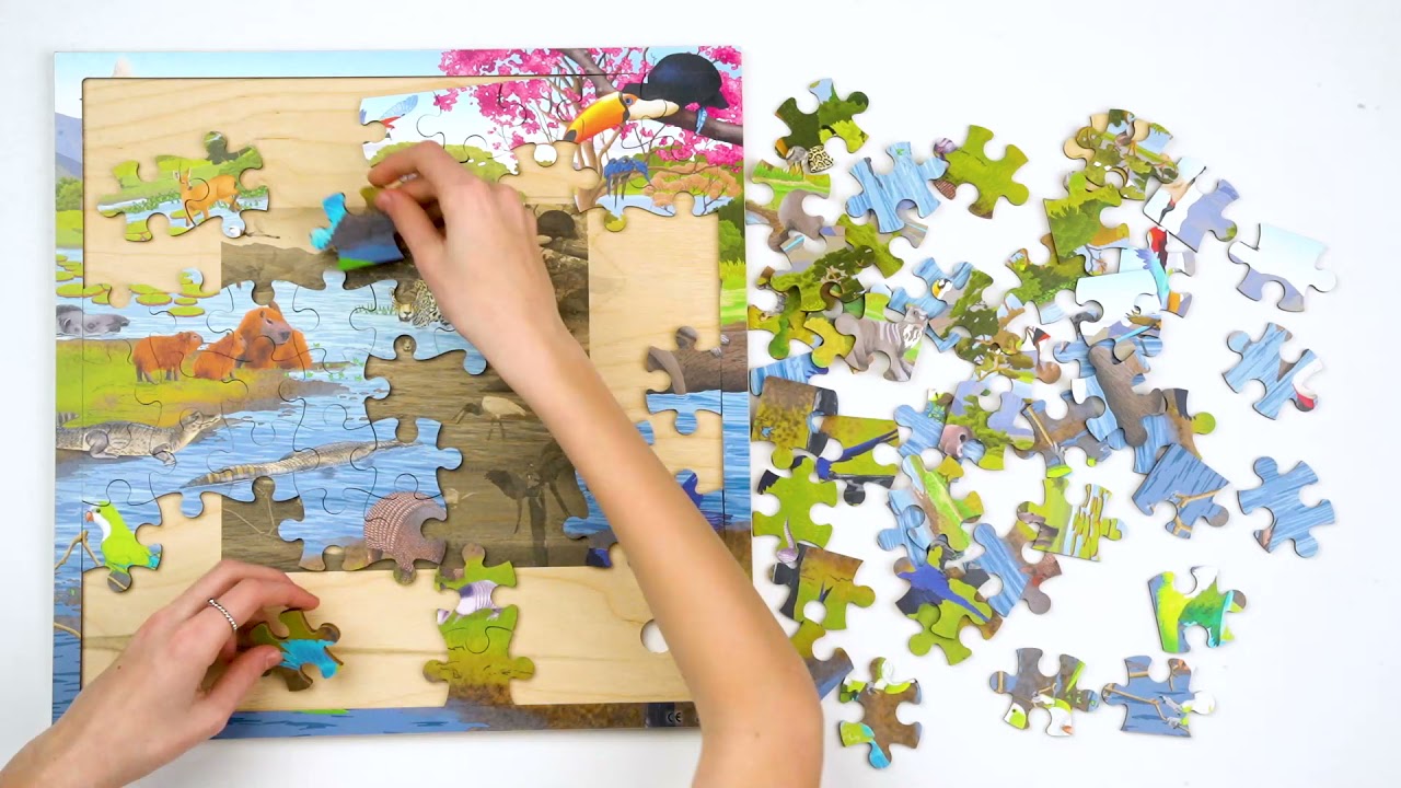 Puzzle - Animaux de la montagne - Rolf Connect