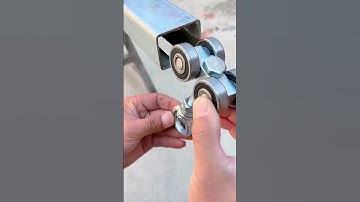 Ròng rọc bánh xe đường ray lắp đặt cửa trượt, vận chuyển hàng, đồ đạc