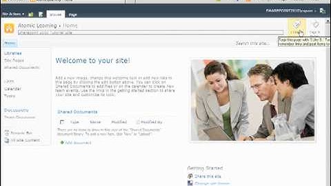 SharePoint Server 2010 Training: How to use the Interface