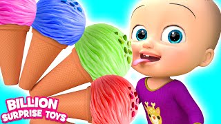 ஐஸ்கிரீம் பாடல்  Tamil Rhymes for Children   BillionSurpriseToys