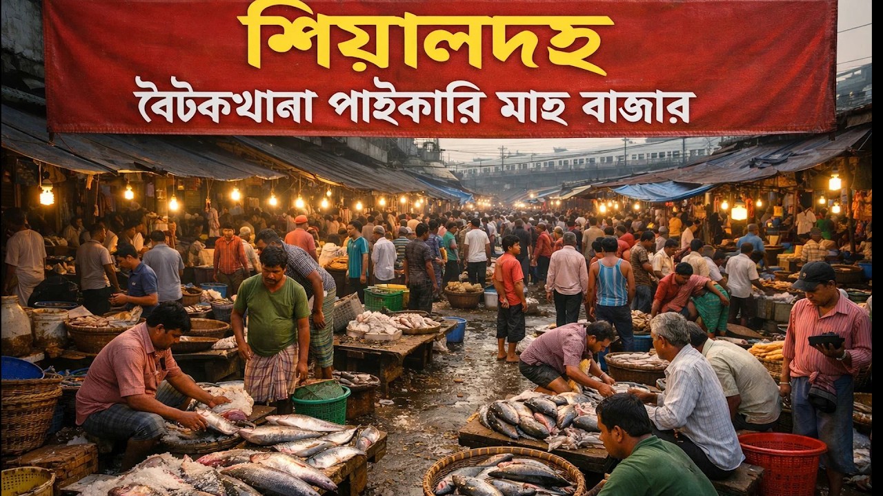 শিয়ালদহ পাইকারি মাছ বাজার ২০২৬  | জানুয়ারি শেষের মাছের দাম | কীভাবে মাছের ব্যবসা শুরু করবেন?
