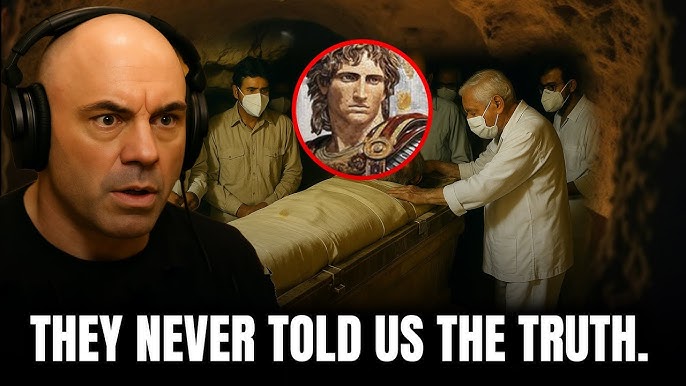 Joe Rogan Reacts to Discovery of Genghis Khan's Tomb - YouTube