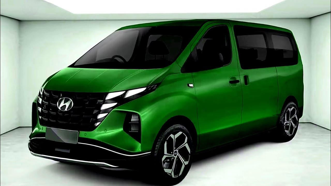 Amazing Minivans All New 2024 Hyundai Starex YouTube