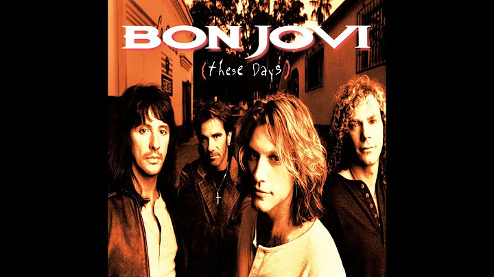 These Days Radio Edit version - Radio Edit performance video thumbnail