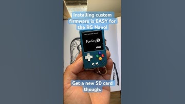 Install Funkey S CFW on the RG Nano! So easy!! #shorts #retrogaming #rggamer