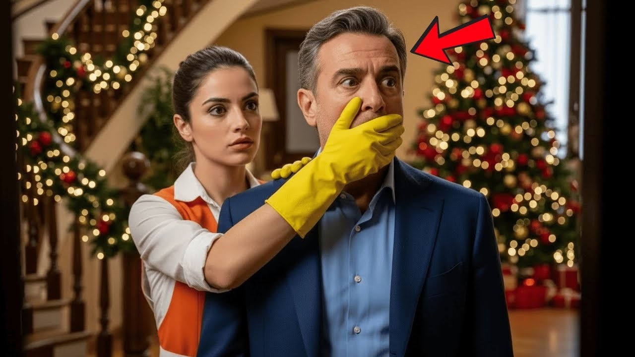 El Multimillonario Volvió Temprano—La Criada Susurró 'Cállate'… La Razón Impactó