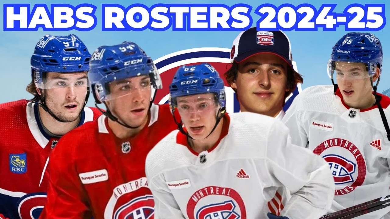MONTREAL CANADIENS ROSTER YouTube