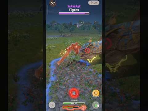 10★ Tigrex VS [Burst Counter] Barroth Switch Axe - MHNow #モンハンnow #monsterhunter #モンハン