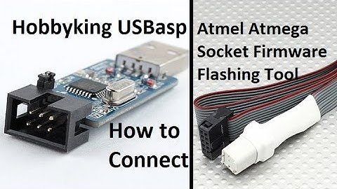 Eazy HK USBaps to Atmel Atmega Socket Firmware Flashing Tool Tutorial