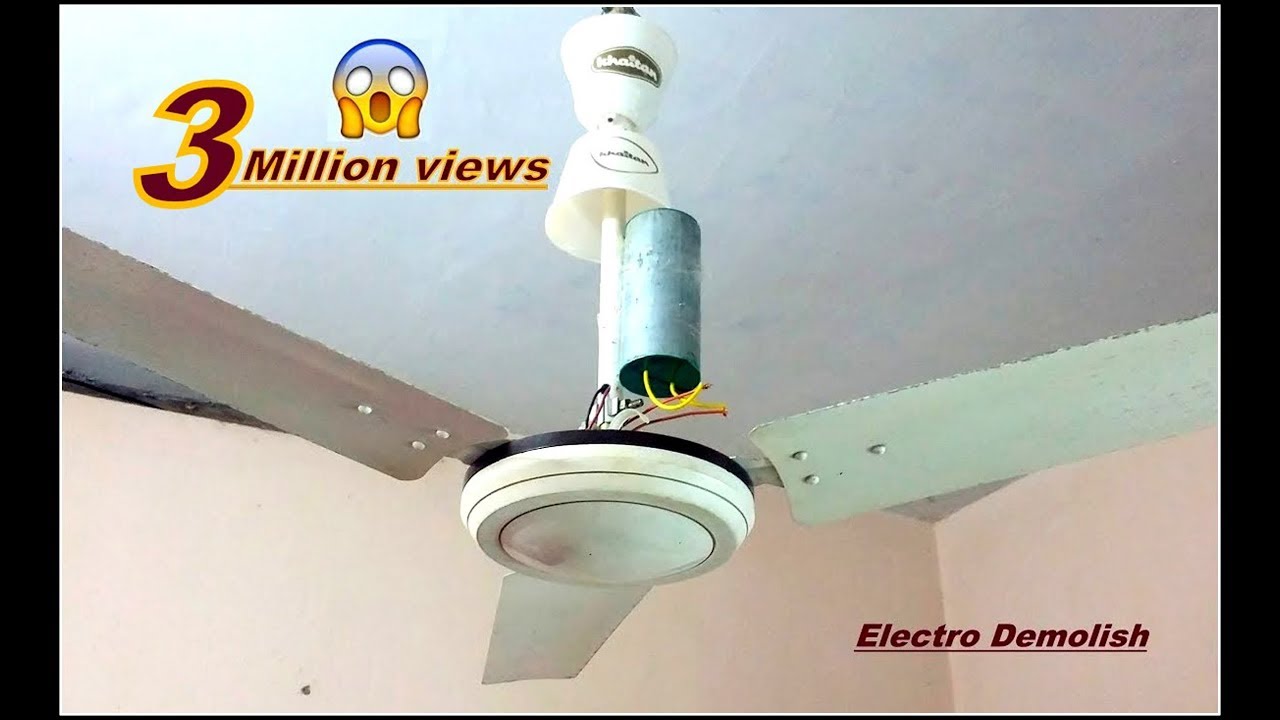 What Will Happen If I Connect Huge 1000mfd Capacitor Ceiling Fan