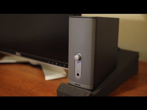 Bose Companion 2 Series II Speaker Review! - YouTube