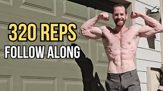 Calisthenics Workout at Home | 20 Minute Leg Day (320 Reps)