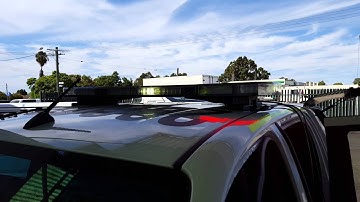 Code 3 Defender LED lightbar Red Blue flash pattern