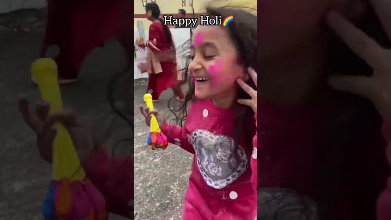 Jammu📍 Holi celebration🌈✨ 