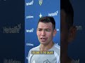 Hirving “Chucky” Lozano Platica Sobre Lo Que Significa Jugar para El Galaxy #lagalaxy #mls
