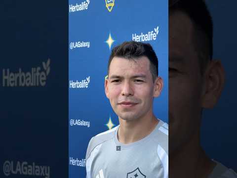 Hirving “Chucky” Lozano Platica Sobre Lo Que Significa Jugar para El Galaxy #lagalaxy #mls