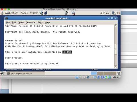 05 Connect DB using sql developer