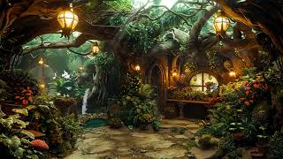 Relax and Enjoy with Mysterious House in Old Tree 🍀 Enchanting Fairy Music for Study, Write, Rest screenshot 4