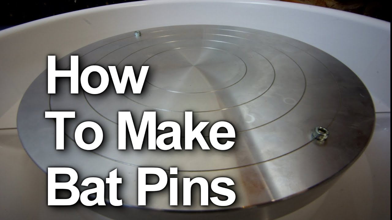 How To Make Bat Pins For Your Potters Wheel 