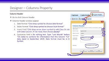 How to Design Report with QuickBooks Statement Writer