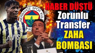 Ve Zaha'yı getirdi yazdı !! Şampiyonluk için Fenerbahçe'de..