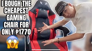 MURANG GAMING CHAIR | TUTORIAL ON HOW TO ASSEMBLE GAMING CHAIR | BUDGET GAMING CHAIR REVIEW