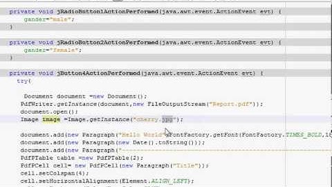 Java prog#79  Reports   Itext  Add Image or Picture