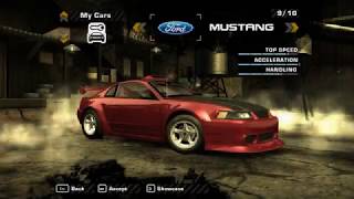 NFS Most Wanted  - Dunwich Bay (9.1.1) - 2003 Ford Mustang GT (Gen. 4)