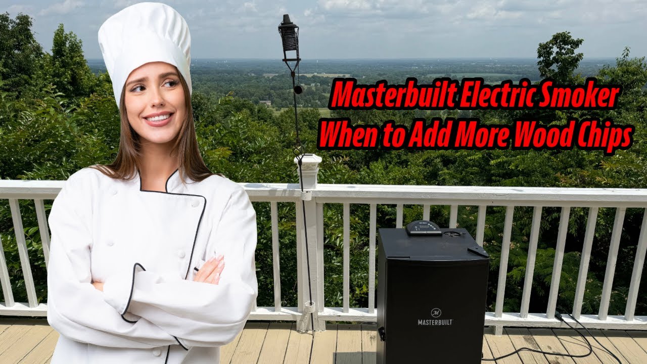 When to Add More Wood Chips to Masterbuilt Electric Smoker YouTube