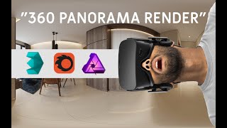 360 Panorama Render Kitchen The Newton Apartment - Ciputra Group