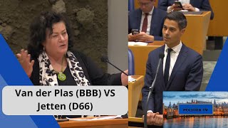 Van der Plas (BBB) VS Jetten (D66): Ze zijn HELEMAAL GEK geworden, BOEREN worden als DANK ONTEIGEND!