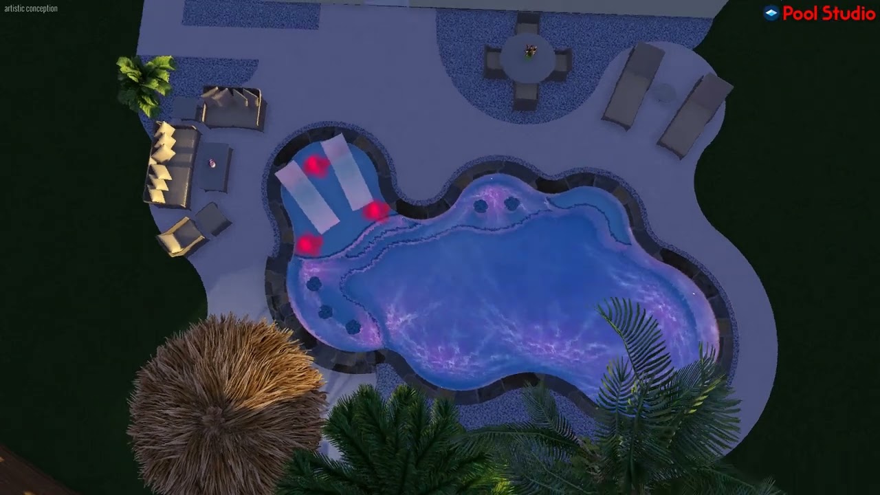 Free Form Pool Design Ft Worth