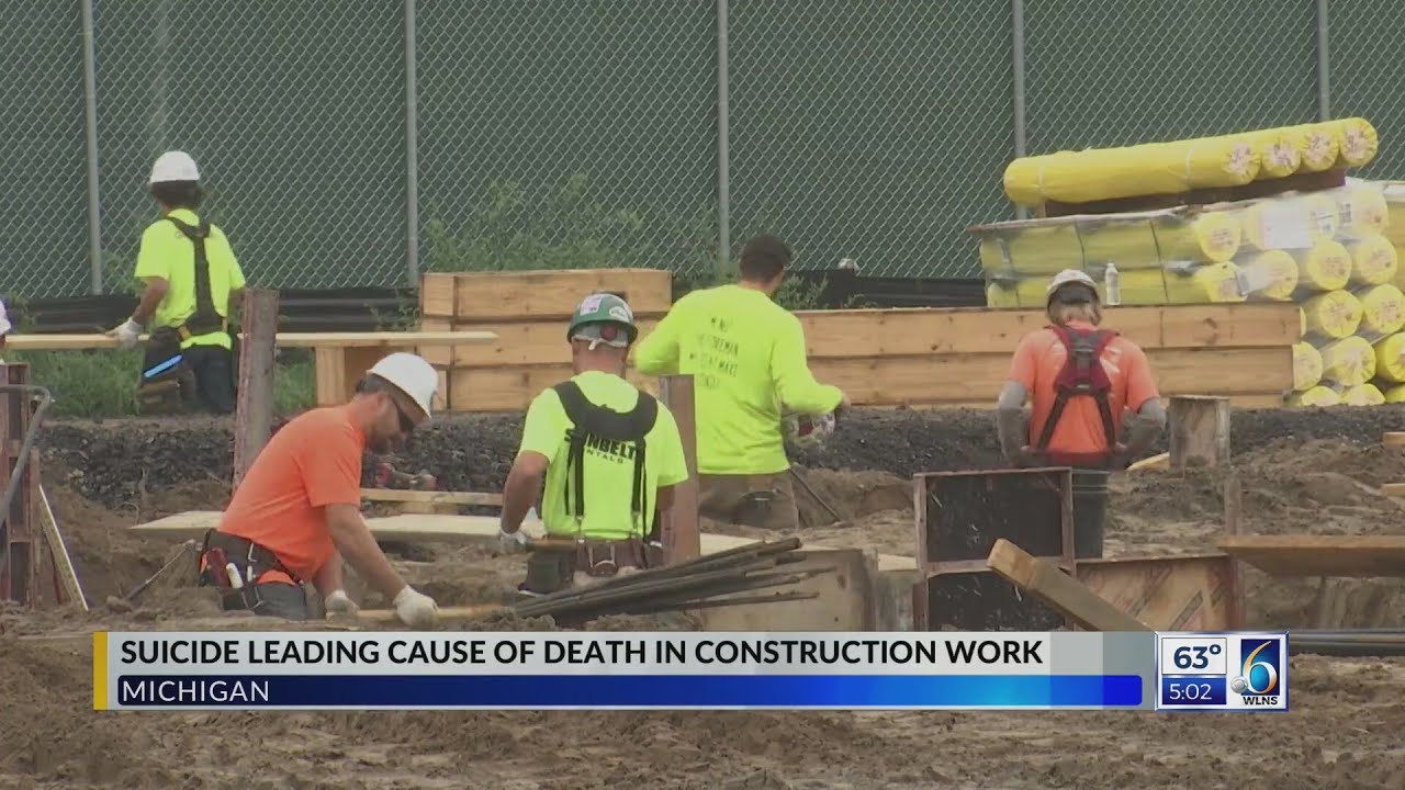 Suicide Leading Cause of Death in Construction Work - YouTube