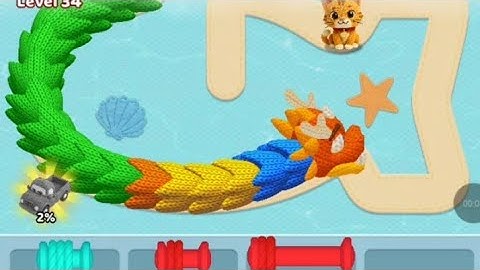 Wool Crush Level 34 Walkthrough Gameplay Android,iOS 