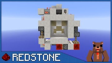 Fast and compact Creeper door (1.7.5) | Redstone with Fenno