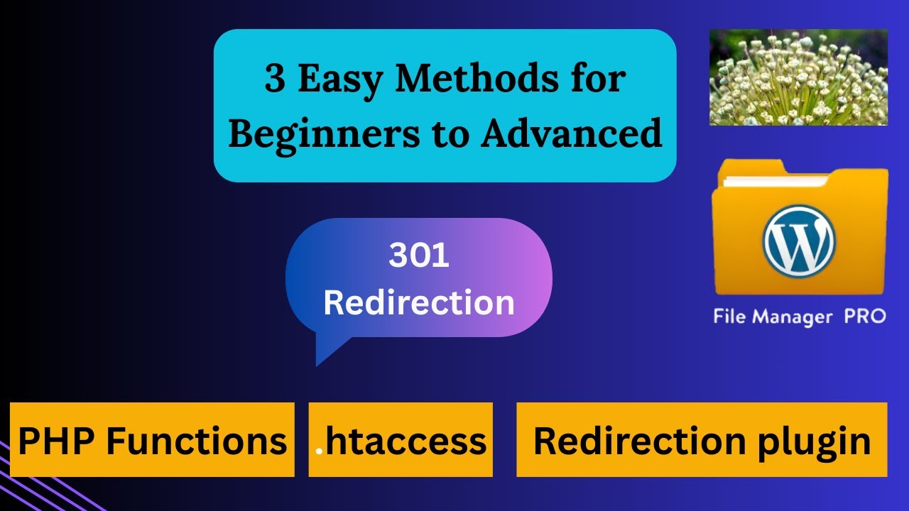 301 Redirection Made Easy 3 Simple Methods You Must Know | MD Salim Mia ...