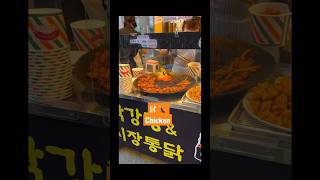 Korean street food and local market shopping #shorts #lifeinkorea