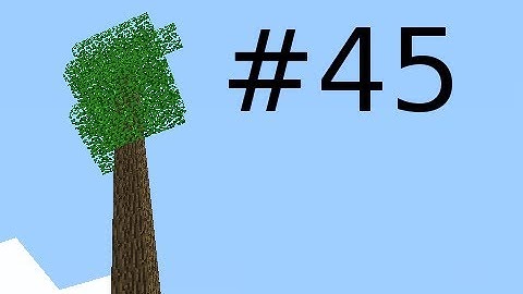 Minecraft - Treehouse Return with Creatures Part 45 - Plane Crafting 101