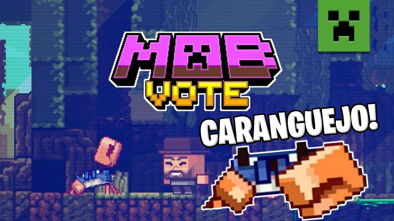 Comunidade de Minecraft on X: 🚨 Faltam menos de 24 horas pro início da  votação da Mob Vote. Quem você irá votar? 🔵 caranguejo = maior alcance  para construção 🟤 tatu =