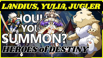 Langrisser M: Recurring Landius, Yulia, Jugler Banner (Should You Summon?)