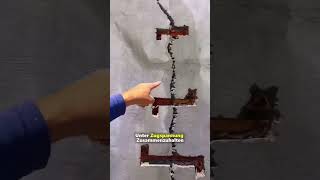 So rettet ein einziger Stahlstab eine gerissene Mauer