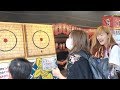 ミニゲーム第三弾！手裏剣道場でピカチュウをGETせよ！！in花やしき【ココロマン普段の様子】