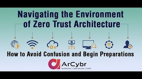 Zero Trust Architecture: How to Avoid Confusion and Begin Preparations !!