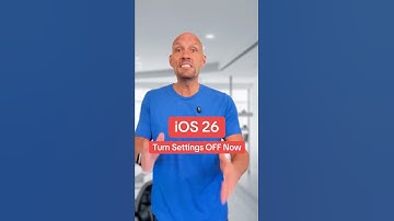 iOS 26 - Schakel deze instellingen nu UIT